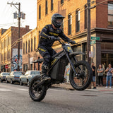 Heybike Electric Dirt Bike, Peak 4160W E Dirt Bike with 52V 26AH Battery