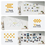 Large Cork Board for Walls 20 Pack Bulletin Board with 100 Adhesive Tabs