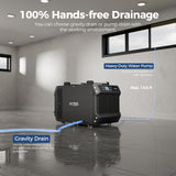 ALORAIR Crawlspace Dehumidifiers with Pump, 180 Pint Commercial Dehumidifier for Basements with Drain Hose, 2,300 Sq.Ft Auto Defrost Industry Crawl Spaces Dehumidifier