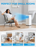 Midea 8,500 BTU ASHRAE (5,000 BTU SACC) Portable Air Conditioner, Smart Control, Cools up to 150 Sq. Ft.