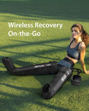 CINCOM Leg Massager Recovery System, Cordless Air Compression Boots for Circulation, Pro Sequential Compression Device for Athlete Fast Recovery