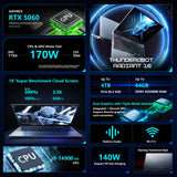 Thunderobot Radiant 16 i9 5060 2.5K 300Hz Gaming Laptop, NVIDIA GeForce RTX 5060