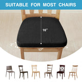 Chair Cushions for Dining Chairs Set of 6, Non Slip Kitchen Chair Pads