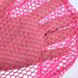 Coopay 4 Pieces Butterflies Fishing Net Catching Bug Floating Bait Beach Nets for Outdoor Playing (Rose Red, Orange, Blue, Green)