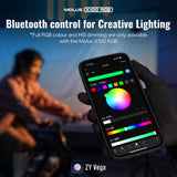 ZHIYUN MOLUS X100 RGB PRO 100W Portable Professional Video Light [Official]