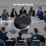 All-in-One Conference System 3X Optical Zoom PTZ Camera with Bluetooth Speakerphone Upgraded System Audio and Video Output Tenveo