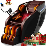 VUYSUYVY Upgraded 4D Massage Chair Full Body, Zero Gravity SL-Track Massage Chair Recliner with AI, Body Scan, Heating, Calf Kneading, Rocking Sleep Mode, Airbags, Foot Rollers, 18 Auto Modes