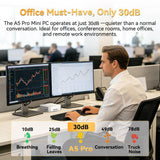 GEEKOM A5 Pro Office Mini PC AMD Ryzen5 7530U(Beat 7430) 16GB RAM＆1TB SSD