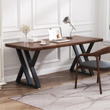 Modern Simple Design Executive Real Wood Computer Desk for Home Office, Bedroom & Living Room