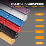 Carvanchy Grip Strength Trainer Set, 50-300LB(6 Pack), Wrist Forearm Strengthener, Metal No Slip, Hand Grip Gripper Strengthener for Strength Training and Exercise, Hand Workout Squeezer Grip Strength Carvanchy