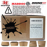 Maddog Empire Mini GS Paintball Gun Marker Advanced HPA Kit - Green/Blue