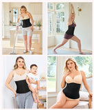 Gotoly Waist Trainer for Women Zipper Corset Shapewear Tummy Control Faja Body Shaper Waist Cincher Workout Girdle(Black,3X-Large)