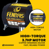 Novawinch FENIX 4500 lb Winch - ATV UTV SXS Four Wheeler 12V Electric Winch - Steel Wire Cable with Roller Fairlead - 3 Stage Planetary Gearbox - Waterproof Remote Control - Vehicle Recovery Mount Use