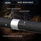 OEDRO Rear Bumper w/ 2 LED Lights Fits for 07-18 Jeep Wrangler JK 4Dr/ 2Dr