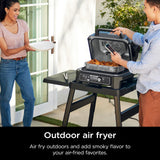 Ninja Woodfire ProConnect Premium XL BBQ Grill, 7-in-1, App Enabled, Blue