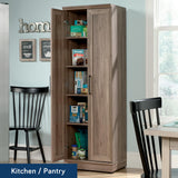 Sauder HomePlus Storage Cabinet/ pantry cabinets, Salt Oak finish