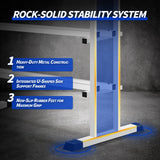 3-Tier Heavy Duty Dumbbell Rack, 1200 LBS Capacity,Double-Side Extension Holder for Dumbbells & Kettlebells Home Gym Storage Rack