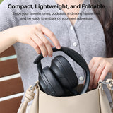 Active Noise Cancelling Headphones, Wireless Over Ear Bluetooth Headphones, 60H Playtime TOZO