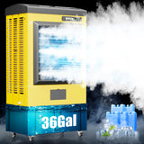 AKIRES 8980CFM Swamp Coolers,Portable Evaporative Air Cooler for 1730 Sq.ft of Space, Cooling Fan for Outdoor,Indoor Use(55IN)