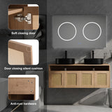 Pluriton 48'' Bathroom Vanity with Sink, Double Sink Bathroom Vanity