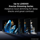 TCL 65 Inch Class QM9K Series | Mini LED QLED 4K | 65QM9K, Latest Model | 144HZ Peak Brightness & Contrast Dolby Vision | Up to LD6K Precise Dimming | AI Smart Google TV | Dolby Atmos Bang & Olufsen