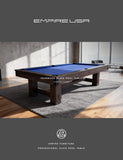 Empire USA - Ironwood Slate Pool Table W/Premium Billiards Accessories （7FT, Charcoal Finish）