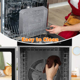 Food Dehydrator Machine for Jerky 11ft², 12 Trays 1000W Stainless Steel Dehydrator with 24H Timer 195℉ Temperature Control, Food Dryer Dehydrated for Meat, Fruits, Veggies, Dog Treats