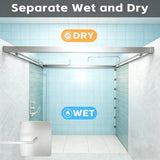 LOHCEH Shower Door Double Sliding,50-54.in Wx72 in.H Semi-Frameless Shower Door,1/4 Inch Clear Tempered Shower Glass Doors with Explosion-Proof Film,Brushed Nickel
