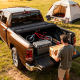 OEDRO Hard Quad-Fold Low-Profile Tonneau Cover for 2009-2024 Ram 1500 5.7ft