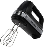 Cuisinart Power Advantage Plus 9-Speed Hand Mixer, 220W-Motor Hand Blender Electric Mixer with 9 Speed Settings, XL Dishwasher-Safe Beaters, 3 Low Mixing Speeds, Storage Case, Black