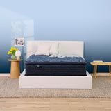 Serta Perfect Sleeper Ultimate 14.5" Twin Mattress - Medium Pillow Top, Cooling Gel Memory Foam, Pocket Innersprings for Motion Isolation, Edge Support, CertiPUR-US Certified - Oasis Sleep