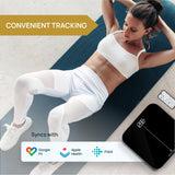 INEVIFIT Smart Premium Bathroom Scale, Highly Accurate Bluetooth Digital Bathroom Body Weight Scale, Precisely Measures Weight & BMI for Unlimited Users