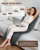 Heycool Full Body Massage Mat with Heat, Vibration Back Massage Pad for Chair, Bed, Sofa, Back Massager, Massage Chair Pad, 10 Vibration Motors& 2 Heating Levels