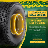 Wiltire 2 Pack 20x8.00-8 Lawn Mower Tire Tubeless,20x8x8 Lawn Tractor Riding Mower Turf Tire for Zero Turn Mowers,Garden Tractors, Golf Carts,and Farm Equipment,20x8-8 Tire, 4 Ply,965lbs Capacity