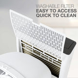 14,000 BTU (12,000 BTU SACC) Inverter Portable Air Conditioner and Heater with Dual Hose, Dehumidifier Cooper & Hunter