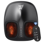 BOB AND BRAD Foot Massager with Heat and Remote,FSA Eligible HSA Eligible, Shiatsu Deep Kneading Electric Feet Massager Machine for Plantar Fasciitis, Men Size 12