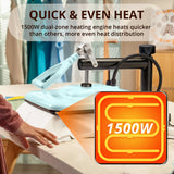Heat Press Machine for T Shirts - 15x15 Swing Away Shirt Press Machine - Professional Heat Press for Sublimation