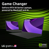 LG gram Pro 17-inch Lightweight Laptop Computer, Intel Evo Edition Powered by Intel Core Ultra7 255H Processor