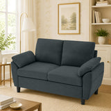 Jarenie 57" Loveseat Sofa Couches for Living Room 2 Seater Small Love Seat
