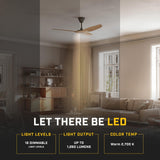 Big Ass Fans Haiku L 52" Smart Ceiling Fan with LED Light