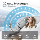 AmaMedic Osaki Haven 4D, Massage Chair Full Body, AI Health Detection, Intelligent Voice Control, Body Scan Technology, SL Track, Zero Gravity Reclining, Professional Massage Chair (Brown)
