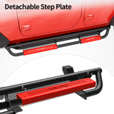 OEDRO Running Boards Compatible with 07-18 Jeep Wrangler JK Unlimited JKU