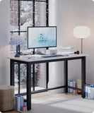 51" Home Office Desk Modern Computer Desk 51.2x23.6x29.5 inches PC Table with Thicken Frame