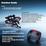 LIHBCAIYI Foam RC Airplane,Remote Control Planes with LED Lights Fighter Jet for Night Flights Outdoor 360° Flip & Spin Stunt Drone Toy for Beginner Adults