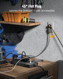 SUPERDANNY Power Strip Surge Protector 5000J, 10FT, 15A, PD 20W, 13 AC