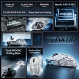 ATTACK SHARK RS3 ULTRA Carbon Fiber Wireless Gaming Mouse - White