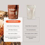 Premium Organic Mushroom Coffee – 12:1 Fruiting Body Extract – 29% Beta-Glucans – Smooth Tasting, 3rd-Party Tested for Clean Energy, No Jitters, Focus, Immune Support (45 Servings)