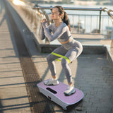 Silent Vibration Platform Crazy Fitness Massage 10-Frequency Weight Loss & Fat Burner Body Shaking Machine for Unise