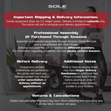 Sole F85 Treadmill, Foldable Treadmills for Home Use, Bluetooth, Touch Screen, Treadmill Foldable, Treadmills with Incline and Decline, Home Exercise Treadmill (Sole F85)