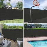 Windscreen4less 6'x50' Privacy Fence Screen Heavy Duty Windscreen Fencing Mesh Fabric Shade Net Cover